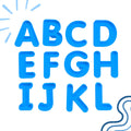 Traceer en Vul Letters A-Z
