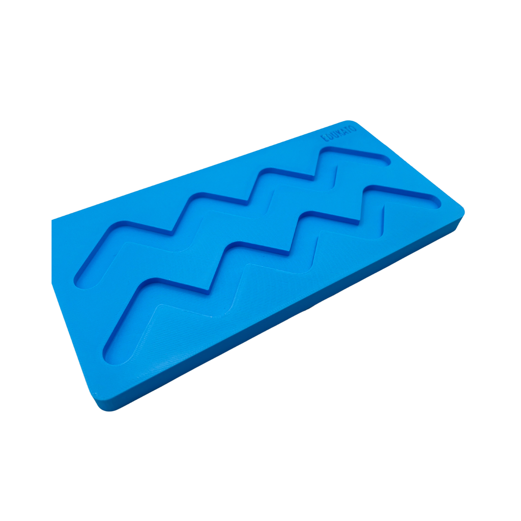 Schrijfpatroon zigzag