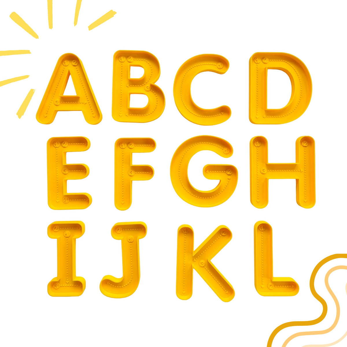 Traceer en Vul Letters A-Z