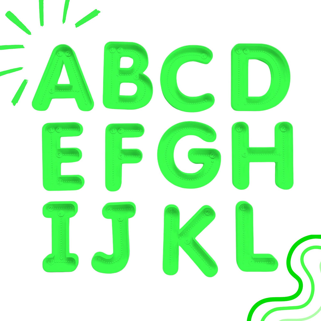 Traceer en Vul Letters A-Z