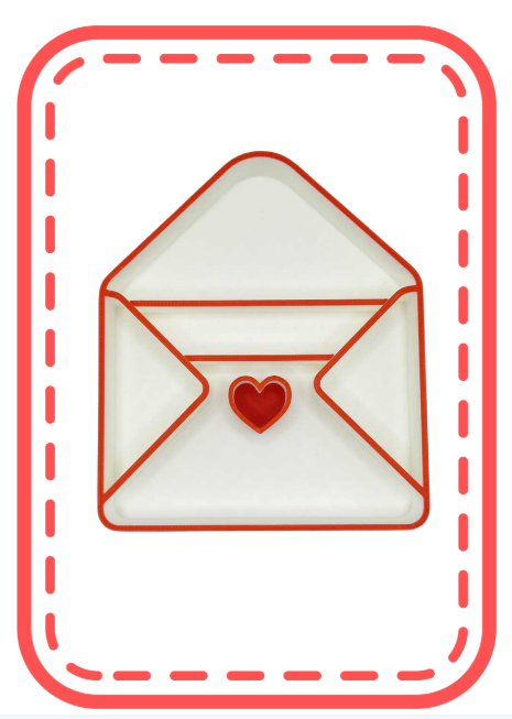 Vulvorm liefdesbrief